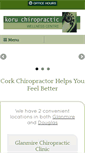 Mobile Screenshot of koruchiropractic.ie